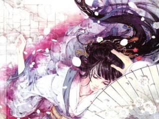 唯美古风签名大全带凄凉的 寄君一曲不问曲终人聚散