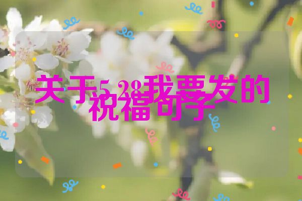 关于5.28我要发的祝福句子