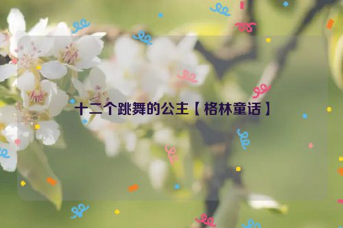 十二个跳舞的公主【格林童话】
