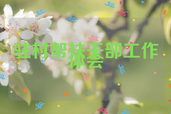 驻村帮扶干部工作体会