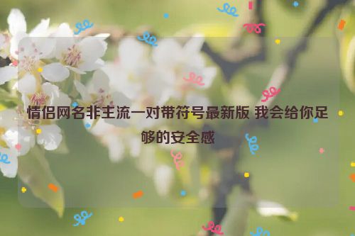 情侣网名非主流一对带符号最新版 我会给你足够的安全感