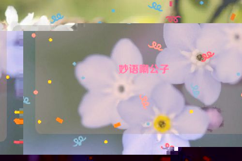 妙语嘲公子