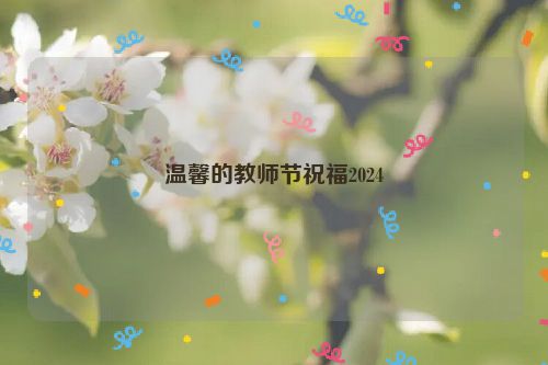 温馨的教师节祝福2024