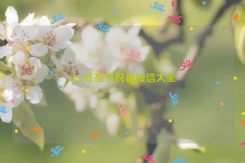 2024冬至节祝福短信大全
