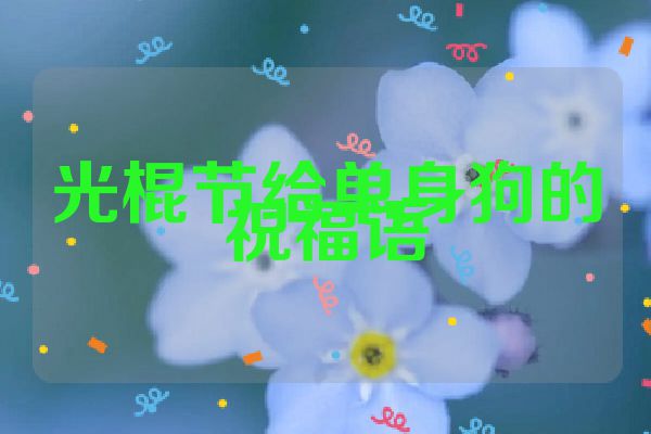 光棍节给单身狗的祝福语