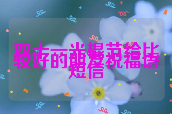 双十一光棍节给比较好的朋友祝福语短信