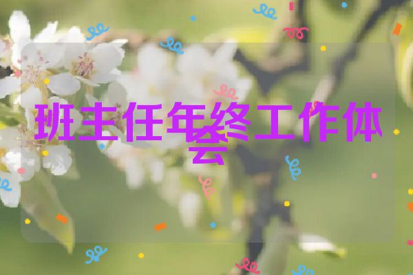 班主任年终工作体会