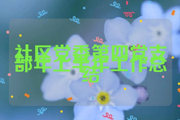 社区党委第四党支部年上半年工作总结
