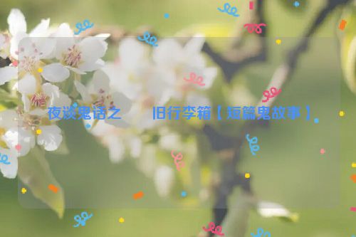 夜谈鬼话之――旧行李箱【短篇鬼故事】