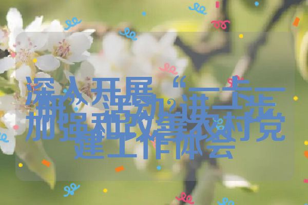 深入开展“一卡一册”活动?进一步加强和改善农村党建工作体会