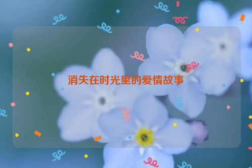 消失在时光里的爱情故事