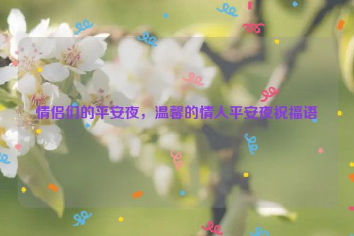 情侣们的平安夜，温馨的情人平安夜祝福语