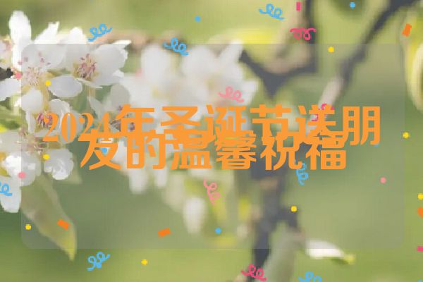 2024年圣诞节送朋友的温馨祝福