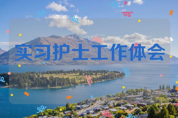 实习护士工作体会
