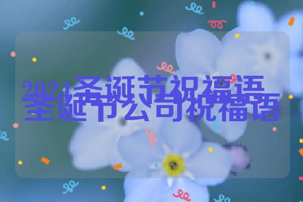 2024圣诞节祝福语_圣诞节公司祝福语