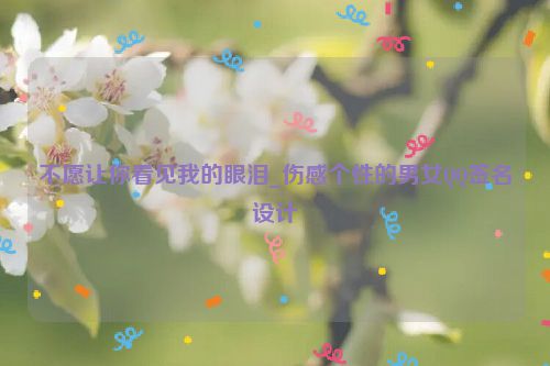 不愿让你看见我的眼泪_伤感个性的男女QQ签名设计